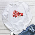 Love letter printed hoodie