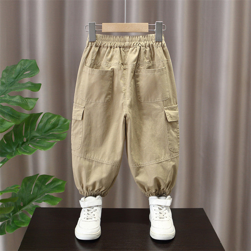 Style Loose Cargo Pants for Boys