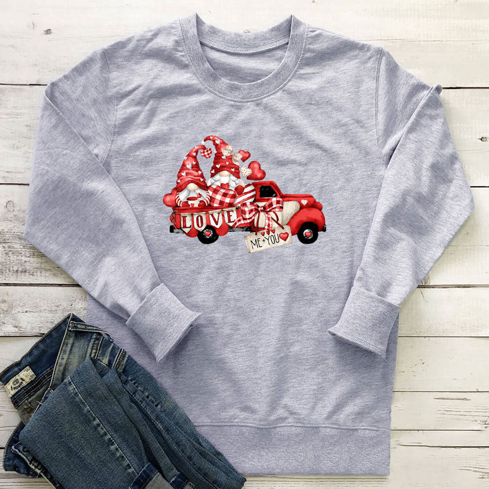 Love letter printed hoodie