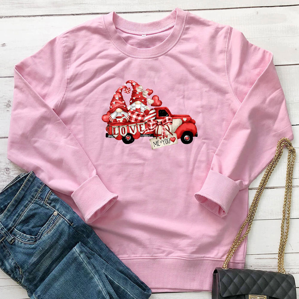 Love letter printed hoodie