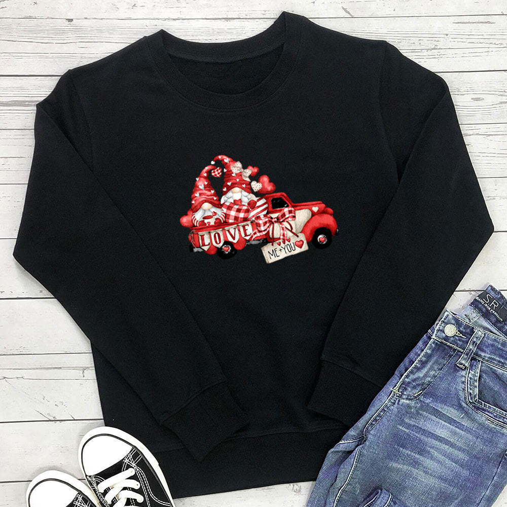 Love letter printed hoodie