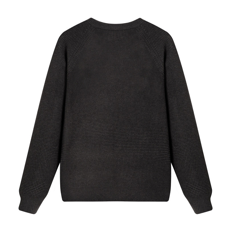 Slim fit long sleeved sweater