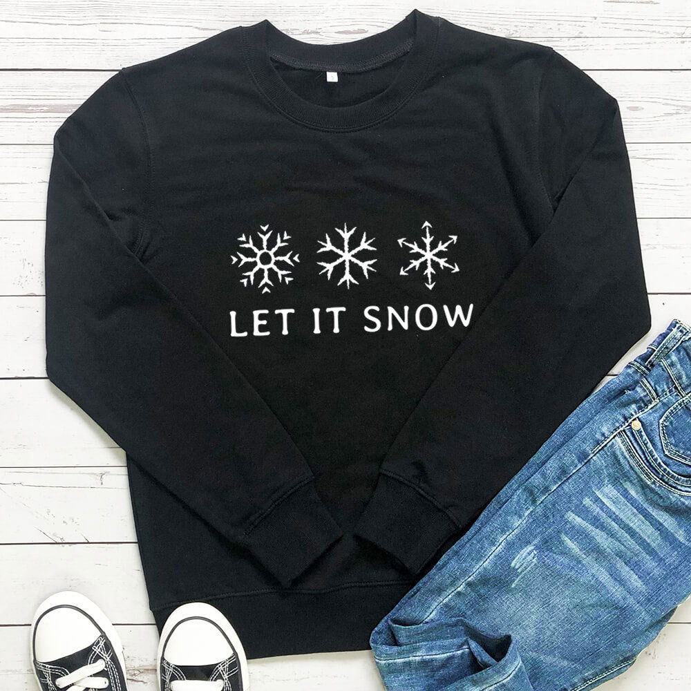 Let It Snow Christmas hoodie
