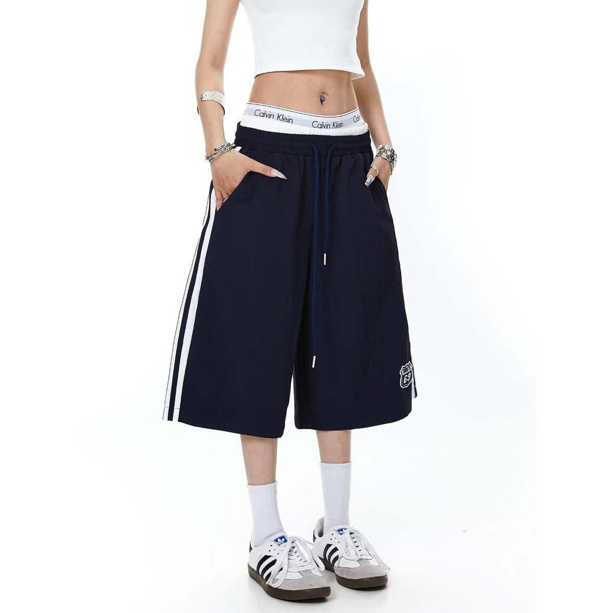 Shorts pour hommes et femmes, pantalons amples sportifs
