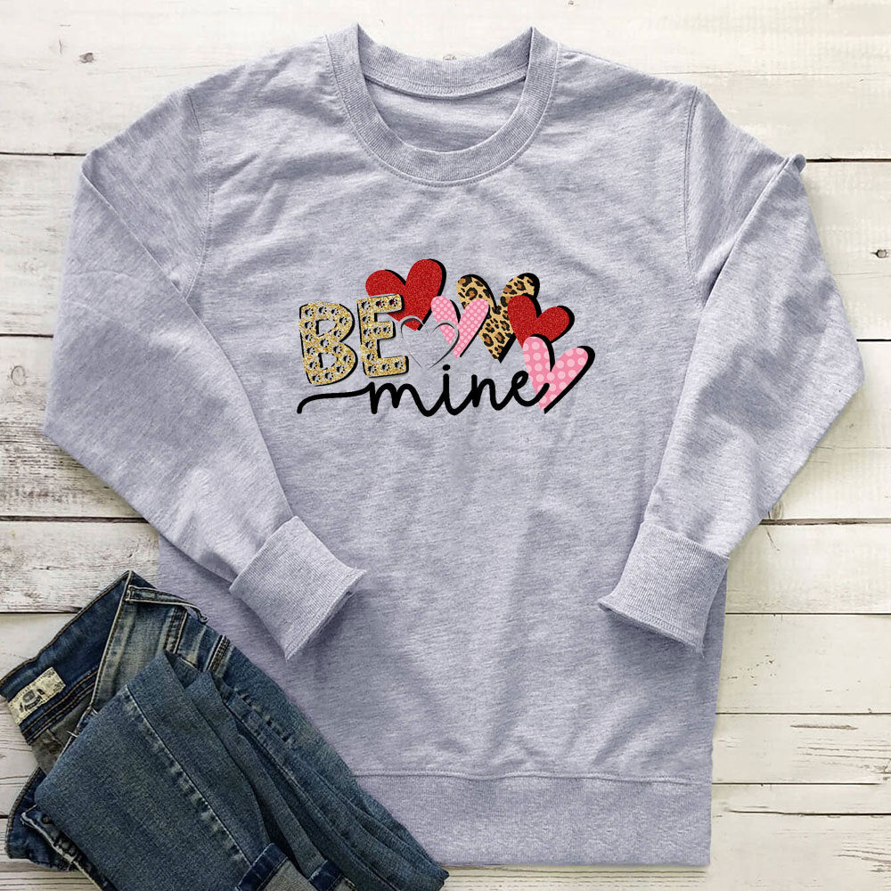 Colorful printed long sleeved hoodie