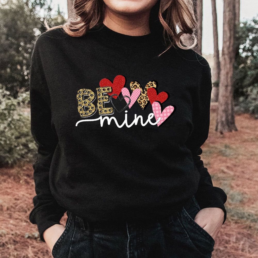 Colorful printed long sleeved hoodie