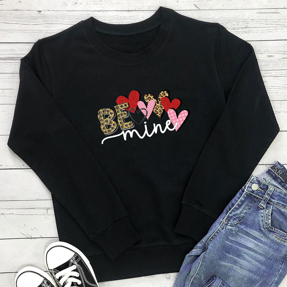 Colorful printed long sleeved hoodie