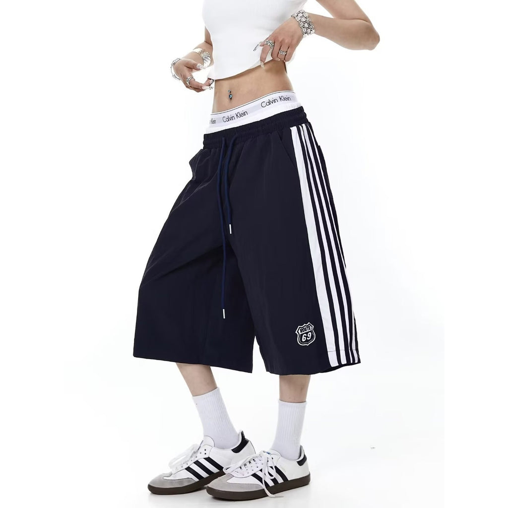 Shorts pour hommes et femmes, pantalons amples sportifs