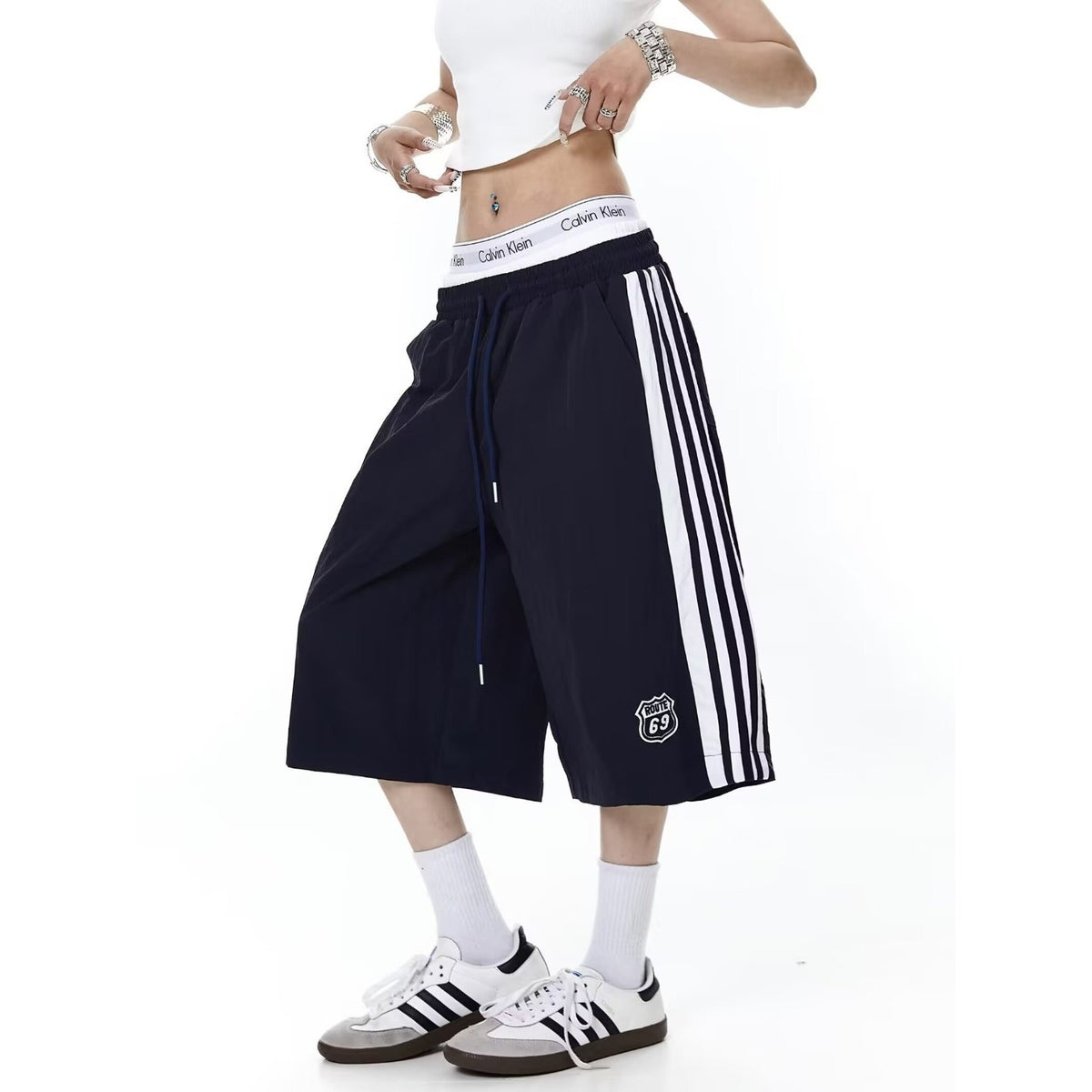 Shorts pour hommes et femmes, pantalons amples sportifs
