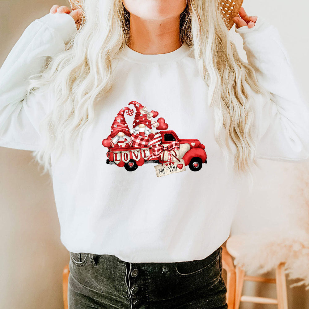 Love letter printed hoodie