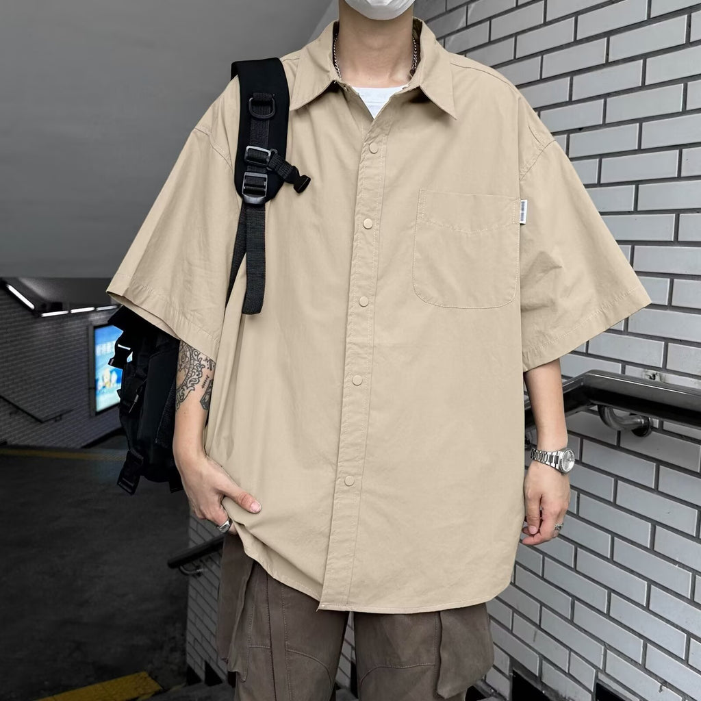 Short Sleeve Shirt Men Style