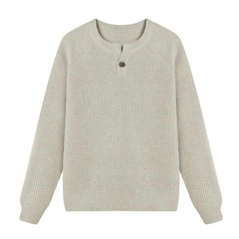 Slim fit long sleeved sweater