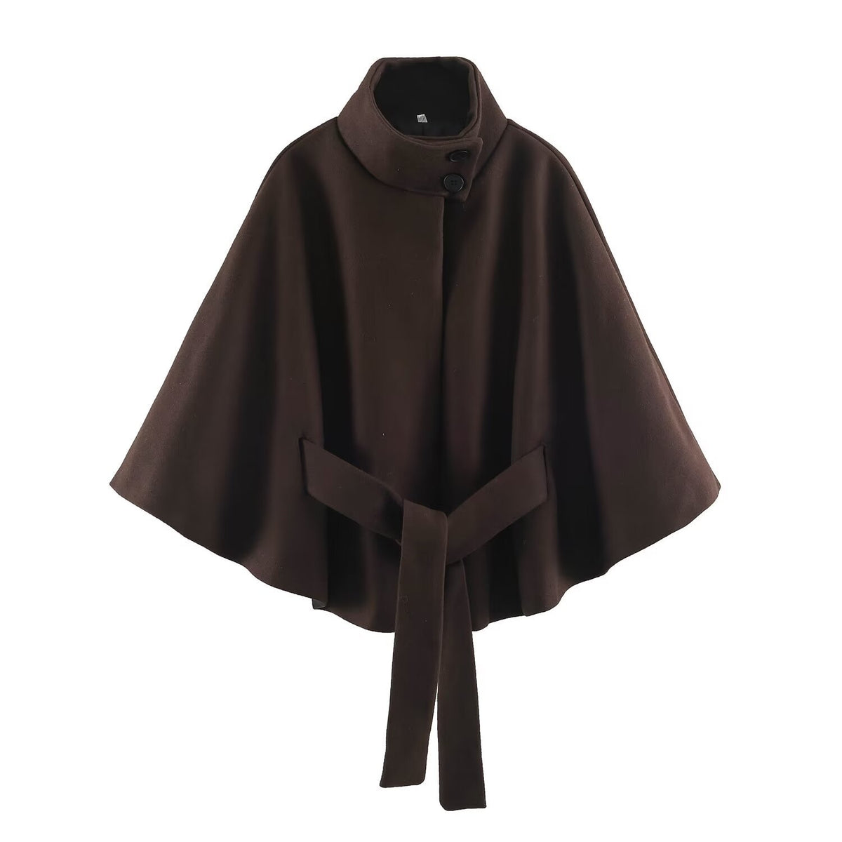 Short coat with belt jacket