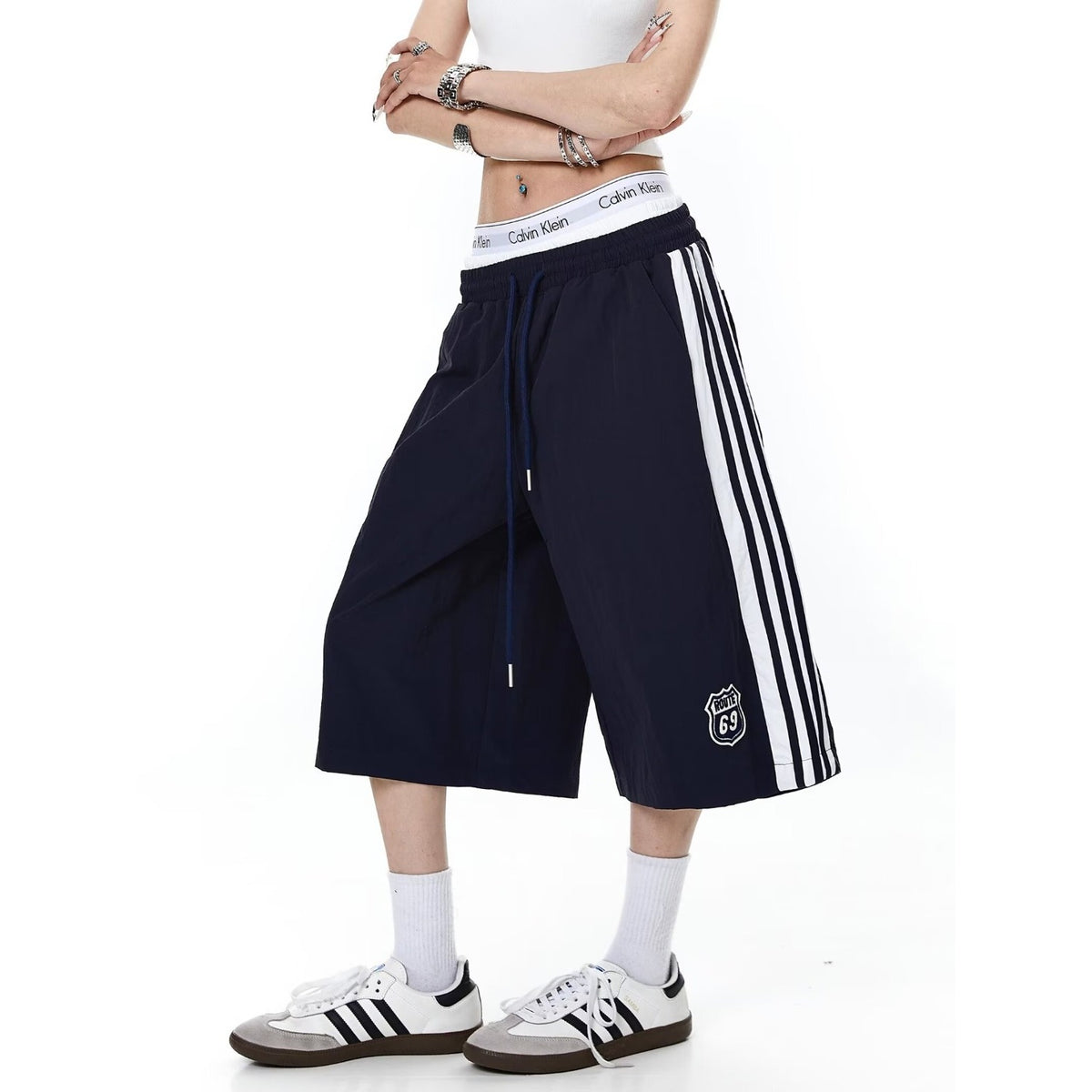 Shorts pour hommes et femmes, pantalons amples sportifs