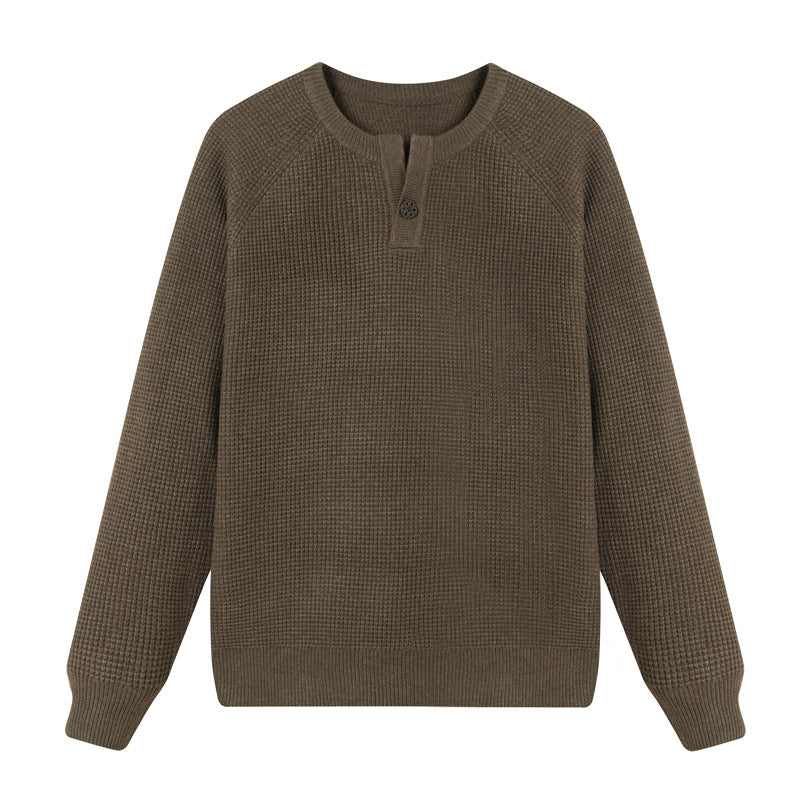 Slim fit long sleeved sweater
