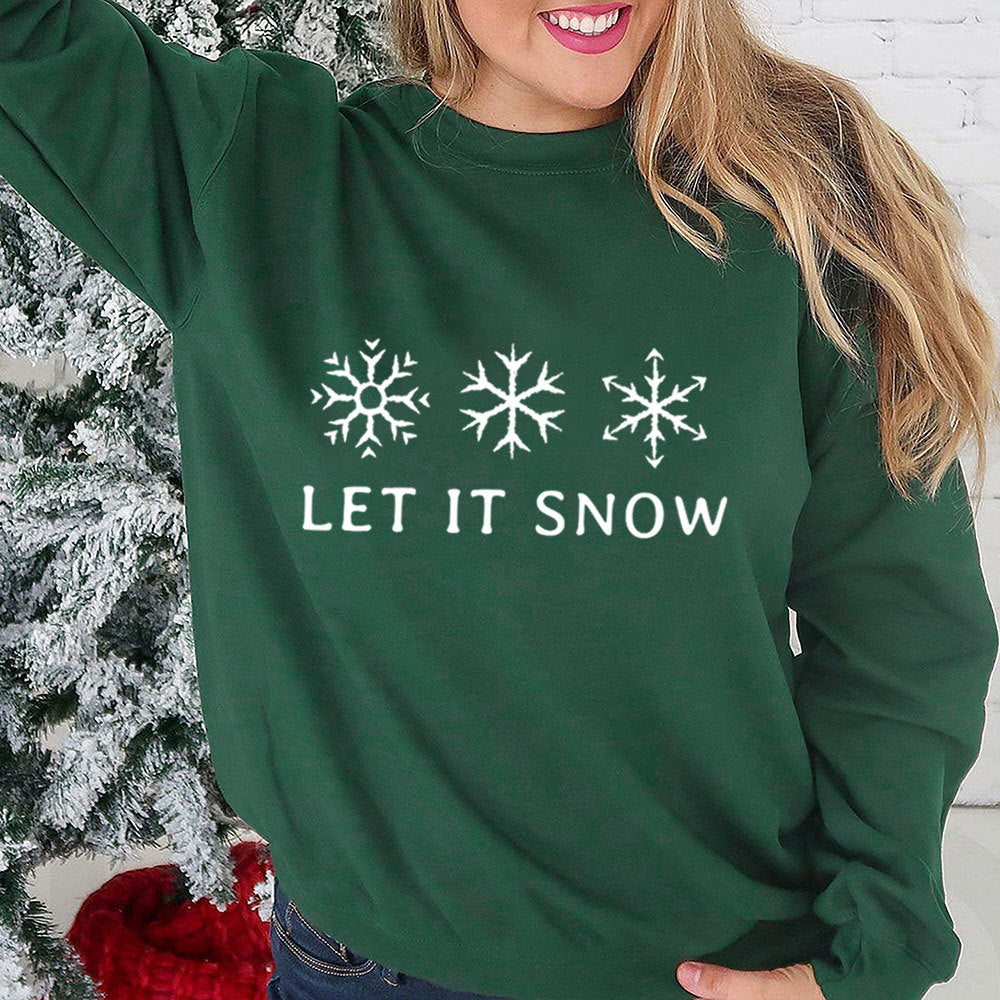Let It Snow Christmas hoodie