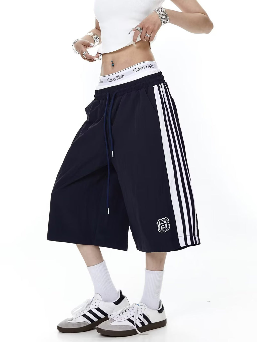 Shorts pour hommes et femmes, pantalons amples sportifs