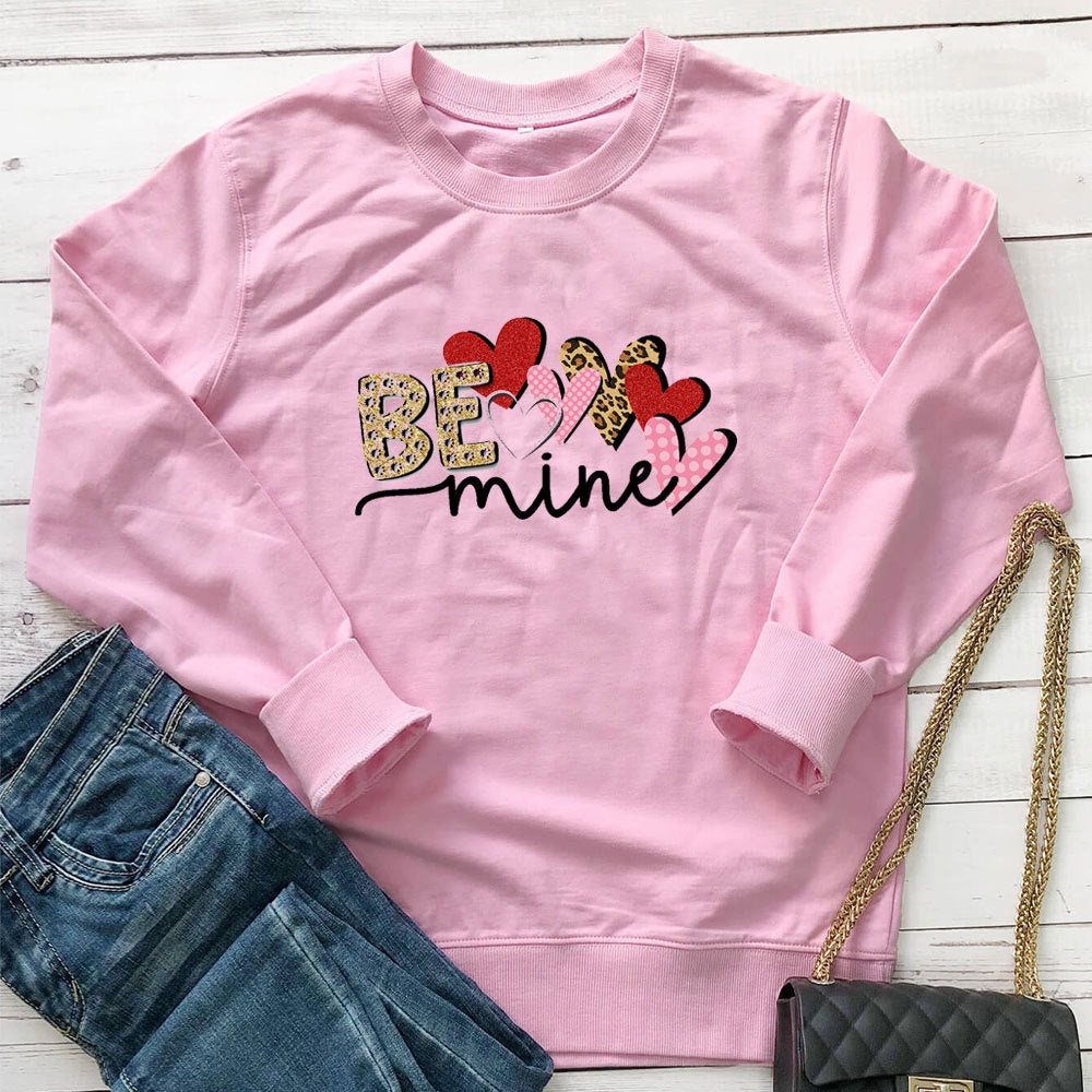 Colorful printed long sleeved hoodie