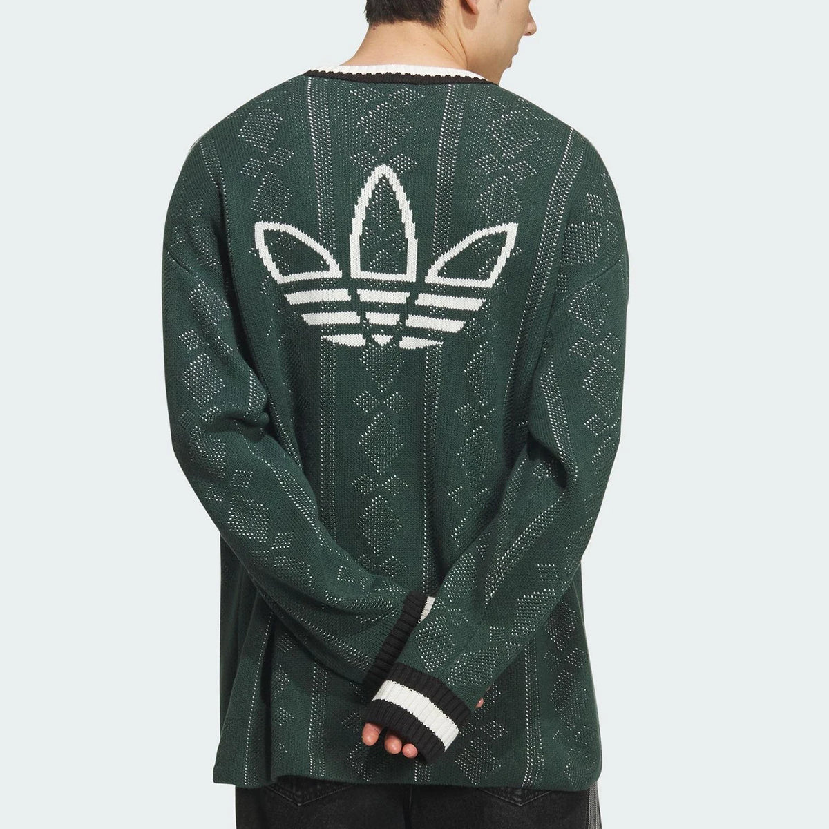 Adidas Originals genuine Trefoil Men's and Women's Warm Daily Casual Hooded Sweatshirt KS5957