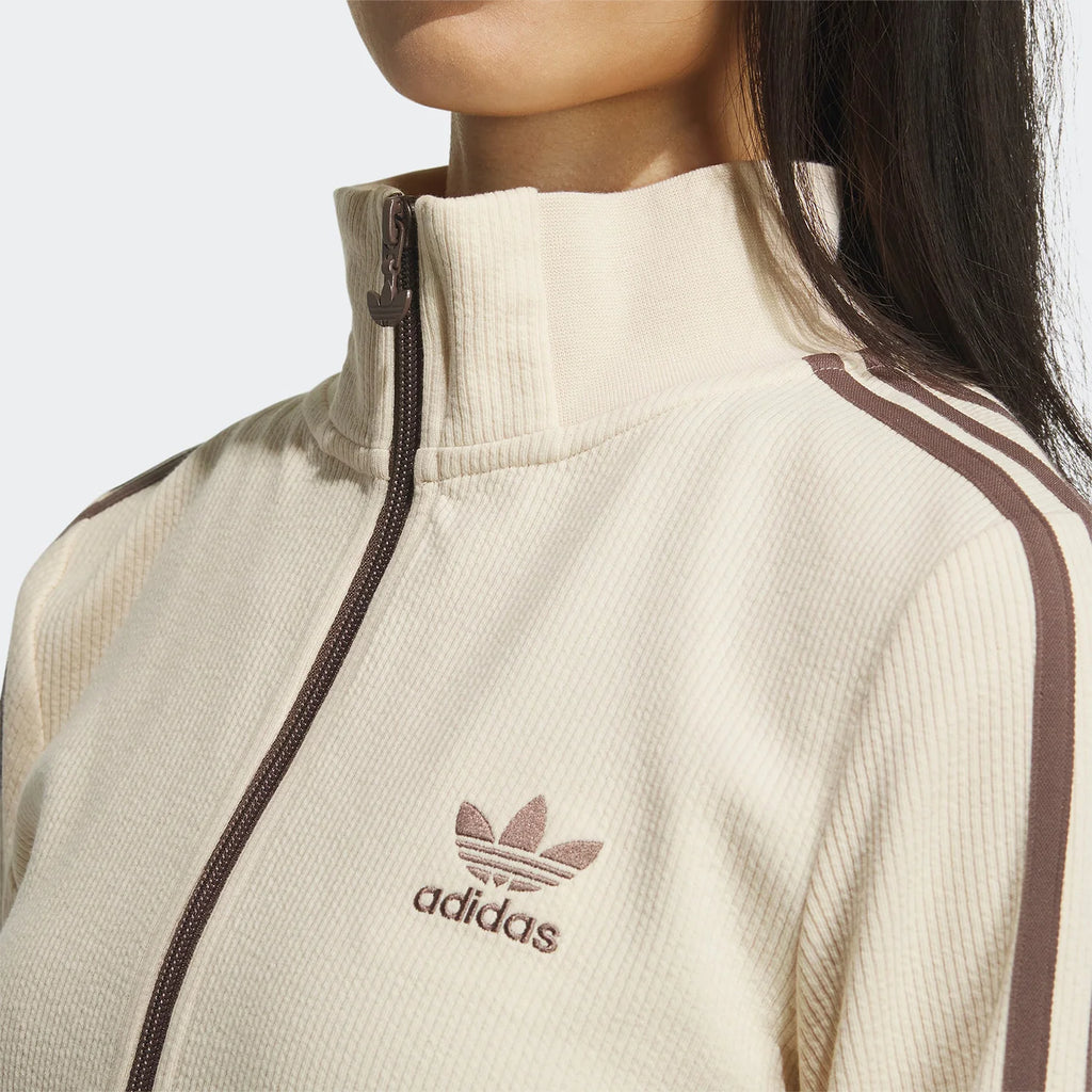 Adidas genuine Trefoil New Women's Breathable Sports Stand Collar Jacket IP3005