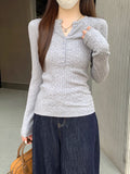 Women Cable Knit Pullover Sweater Slim Long Sleeve Jumper o Neck  Soft Stretchy Knitwear Sweet Casual Daily Autumn Winter Top