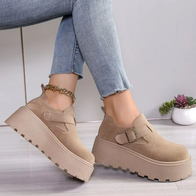 Hot Sale 2025 Spring New Women's Patchwork Lace Up Flat Shoes for Women Lightweight Female Shoes Classic Platform Designer Shoes
