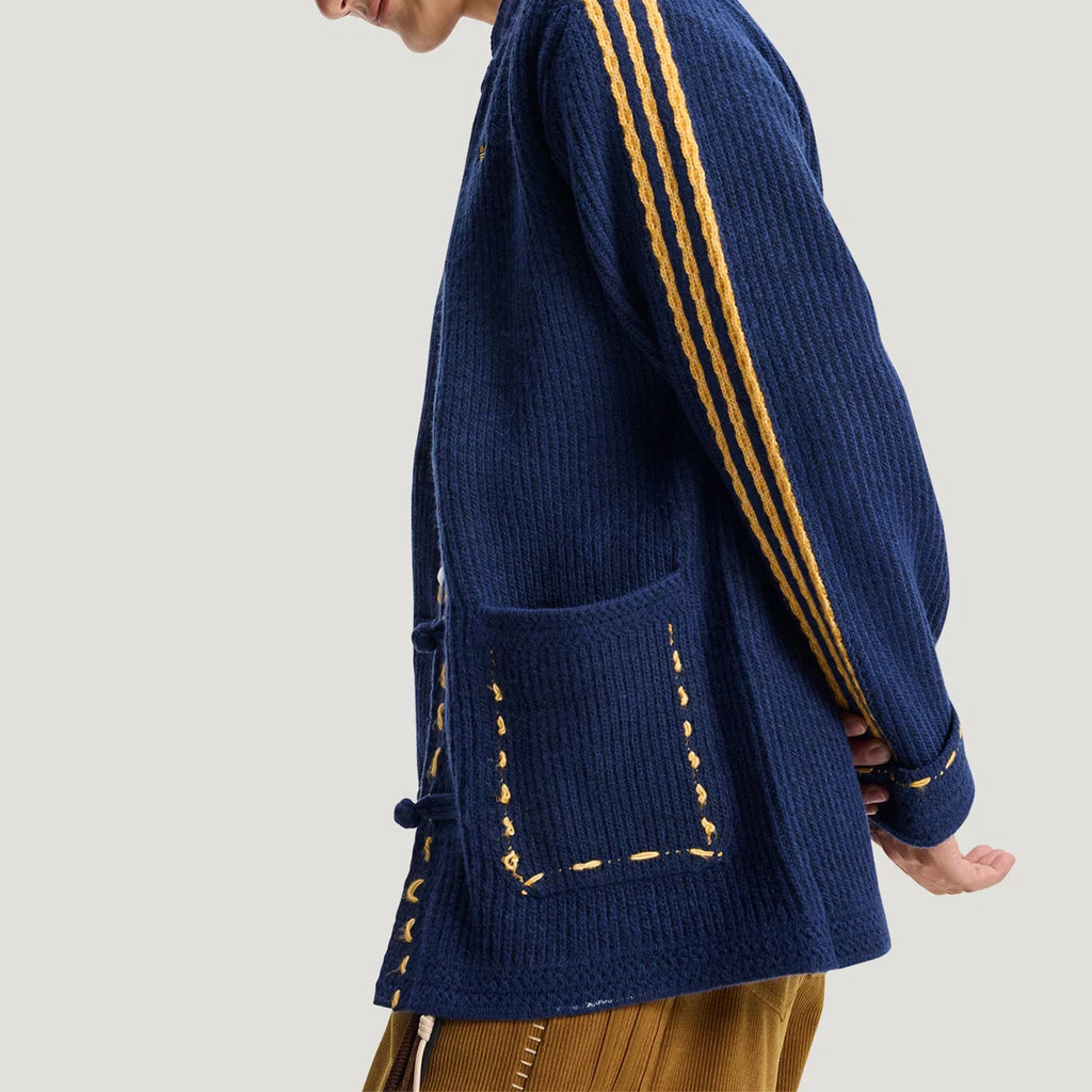 Adidas genuine clover men's and women's knitted loose jacket KR5064