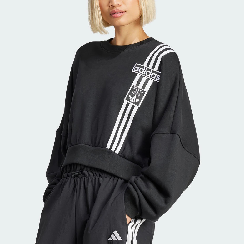 Adidas Official Genuine New Women's Soft Breathable Round Neck Hoodie JD0189