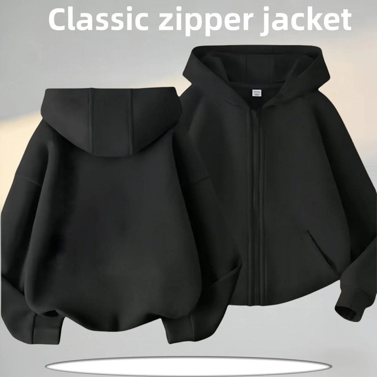 2026 Children's Zipper Style Hooded Sweatshirt for Boys, Girls' Casual Shirt, New Fall/Winter Coat, Spring/Autumn Jacket