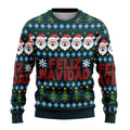 2026 Men's and Women's Ugly Christmas Sweater, Funny Costume, Mixed Spandex Unisex Christmas Sweater