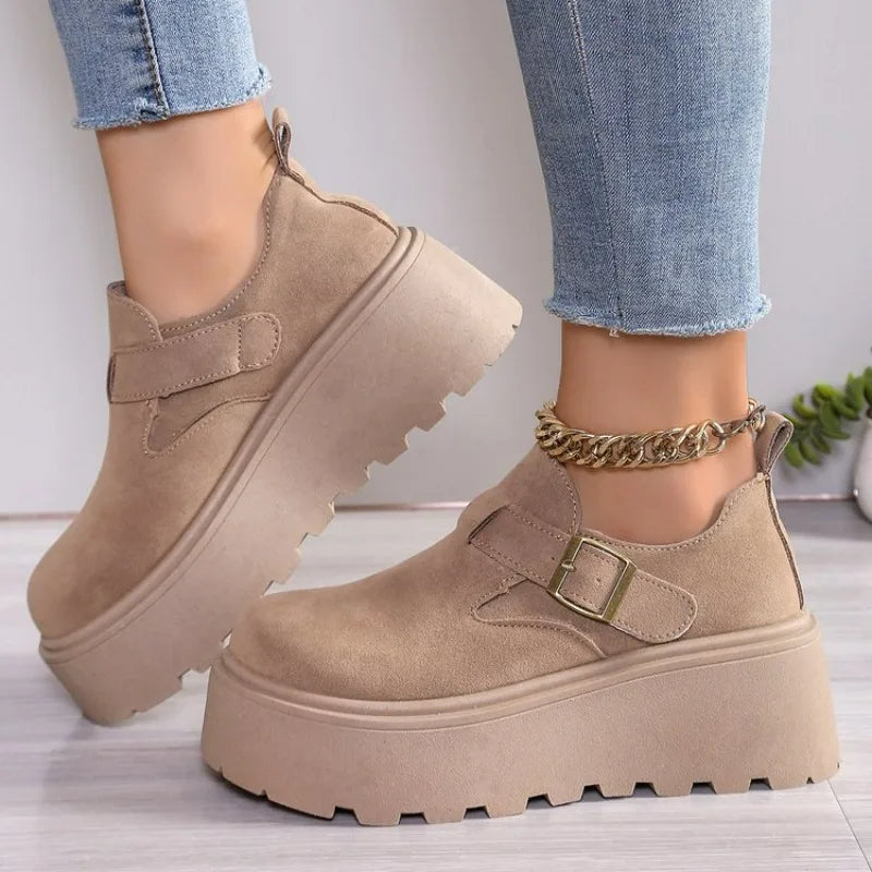 Hot Sale 2025 Spring New Women's Patchwork Lace Up Flat Shoes for Women Lightweight Female Shoes Classic Platform Designer Shoes