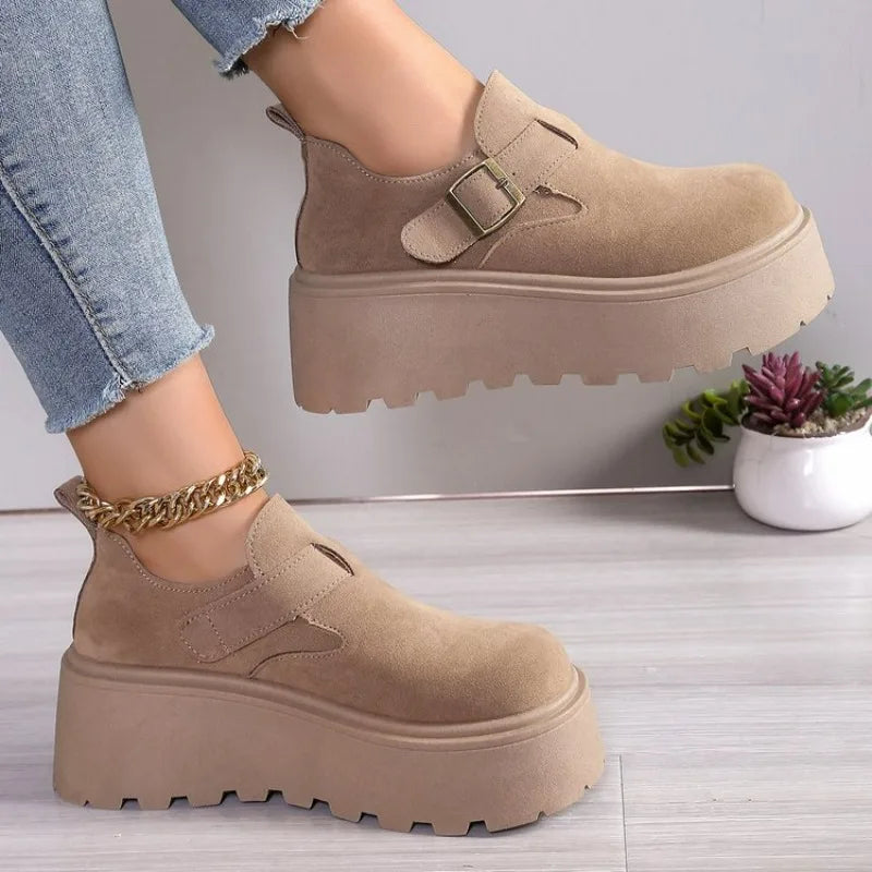 Hot Sale 2025 Spring New Women's Patchwork Lace Up Flat Shoes for Women Lightweight Female Shoes Classic Platform Designer Shoes