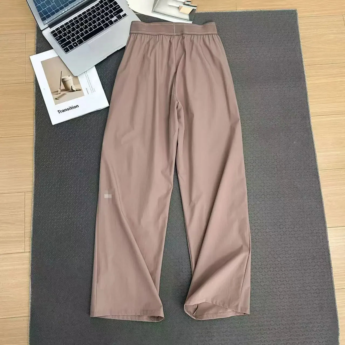 Summer High Waisted Casual Loose and Versatile Sports yoga Pants 2026 Summer Fitness Pants, Women's Breathable Wide Leg Sports P